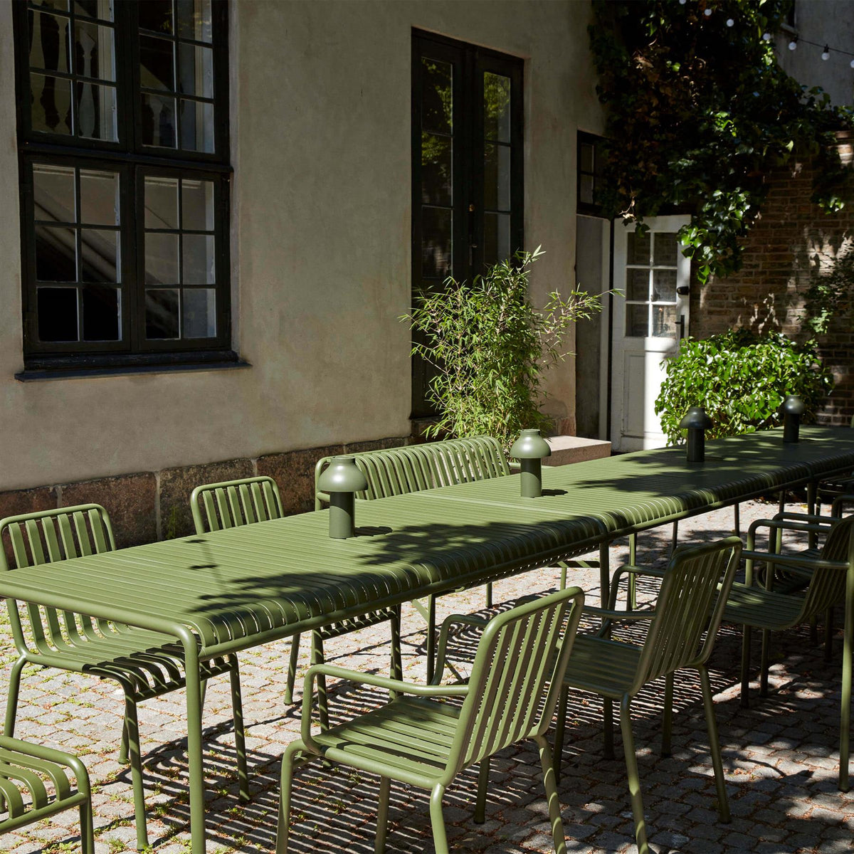 HAY Palissade Extended Garden Dining Tables