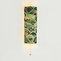 Shaded wall light