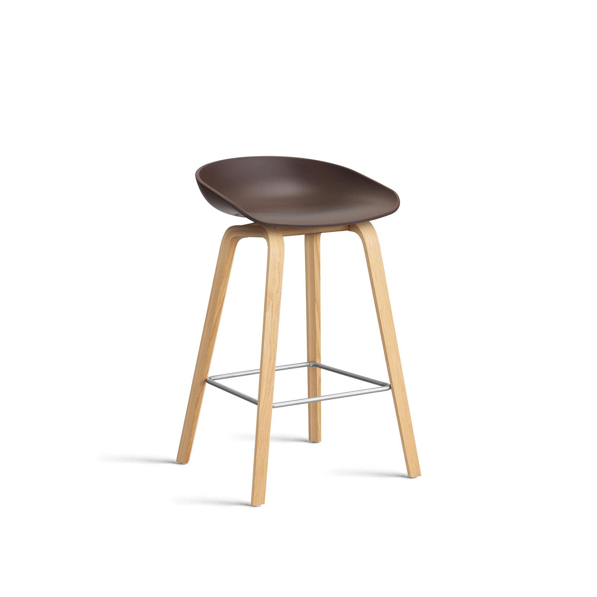HAY About a Stool 32 Felt Gliders Breakfast Bar Stool