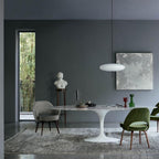 Knoll Saarinen Dining Table - Oval Marble