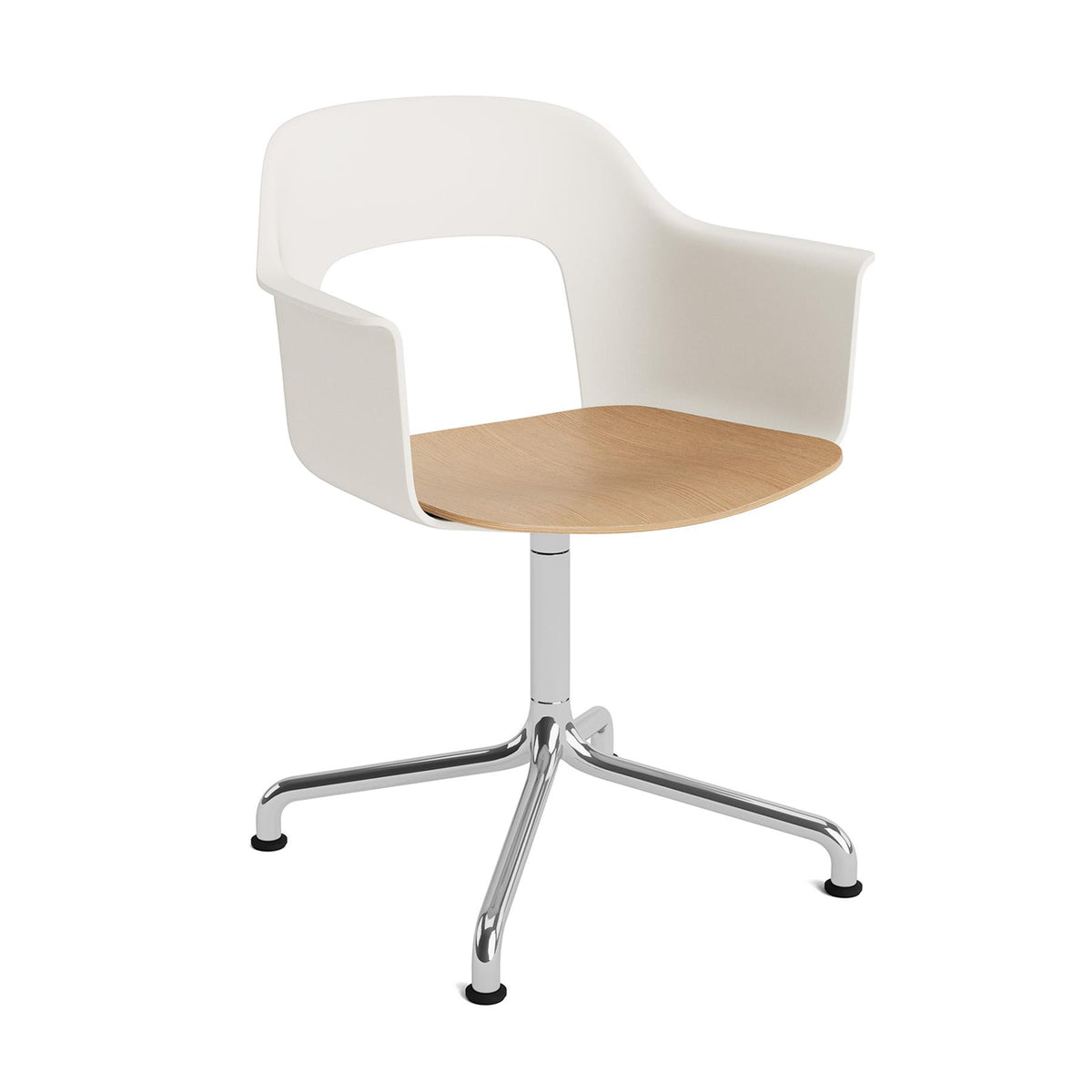 HAY Layout Armchair 252 with 4 Star Swivel Arc Base