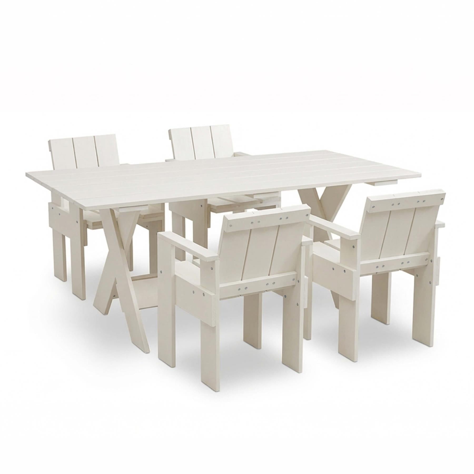 HAY Crate Garden Dining Set - Medium - Curated by Holloways of Ludlow