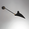 Serge Mouille Applique 1 Arm Two Swivels Wall Lamp