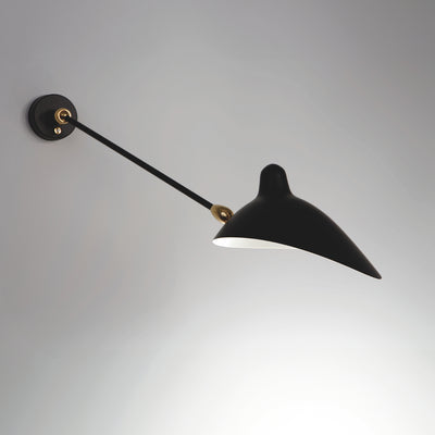 Serge Mouille Applique 1 Arm Two Swivels Wall Lamp