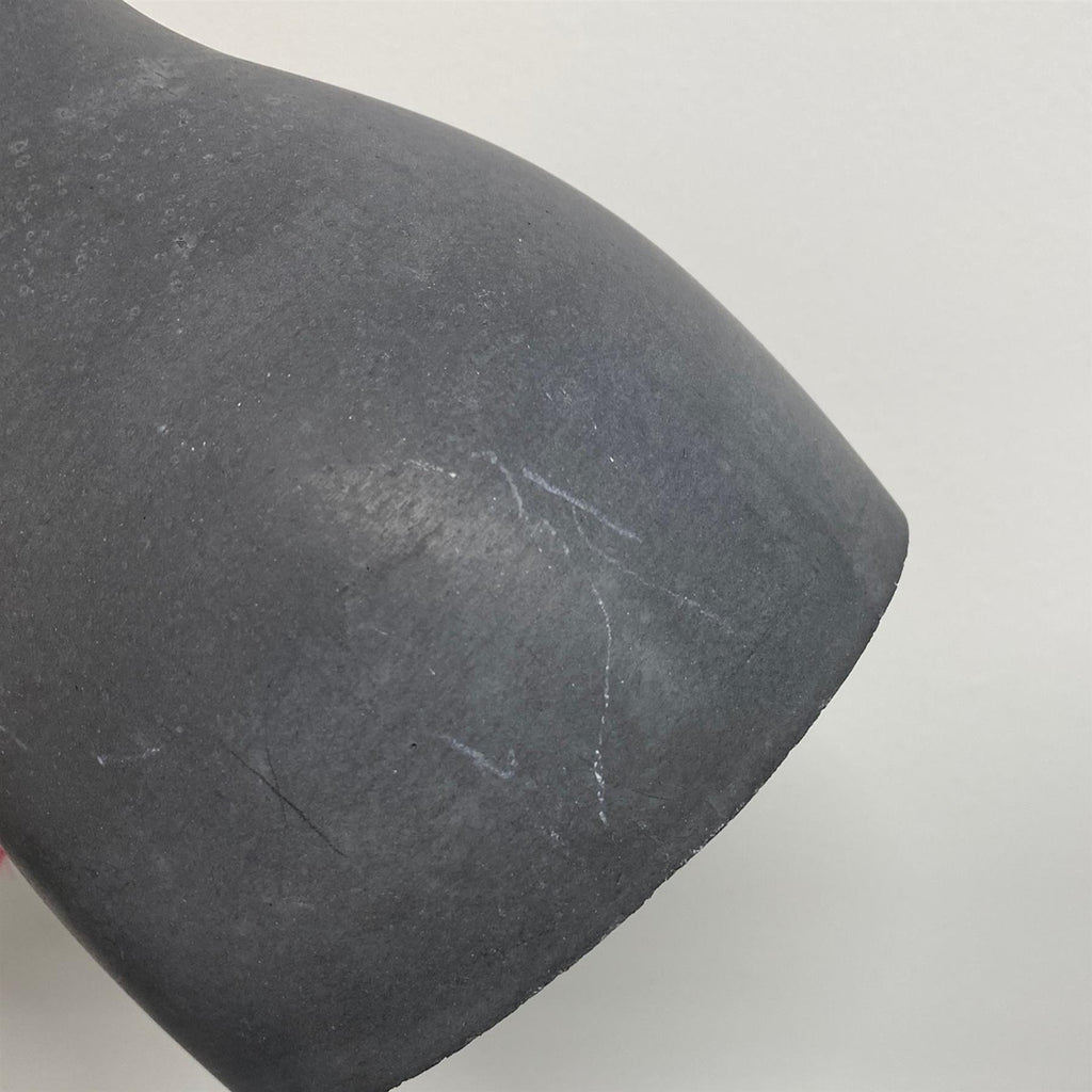 Ex-Display Decode Heavy Wall Lamp - Dark Grey / Stainless Steel Arm, Brushed Mount With Red Cable