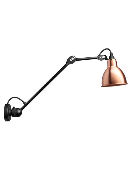 Outlet Lampe Gras 304 Medium Wall Light - Copper Shade, Round