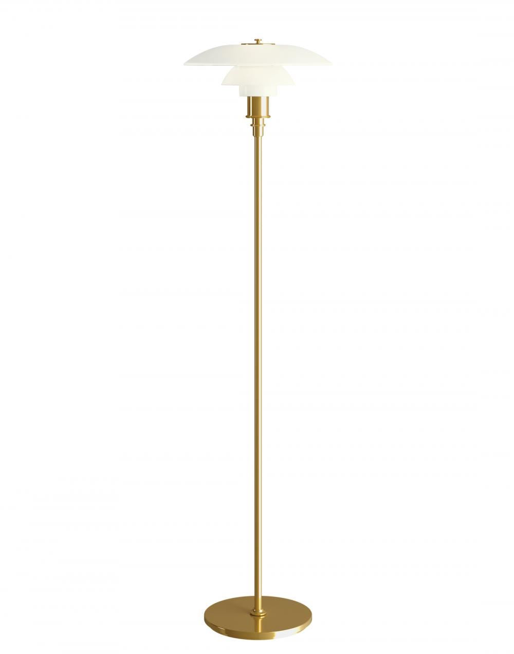 Louis Poulsen PH 3 1/2 - 2 1/2 Glass Floor Lamp