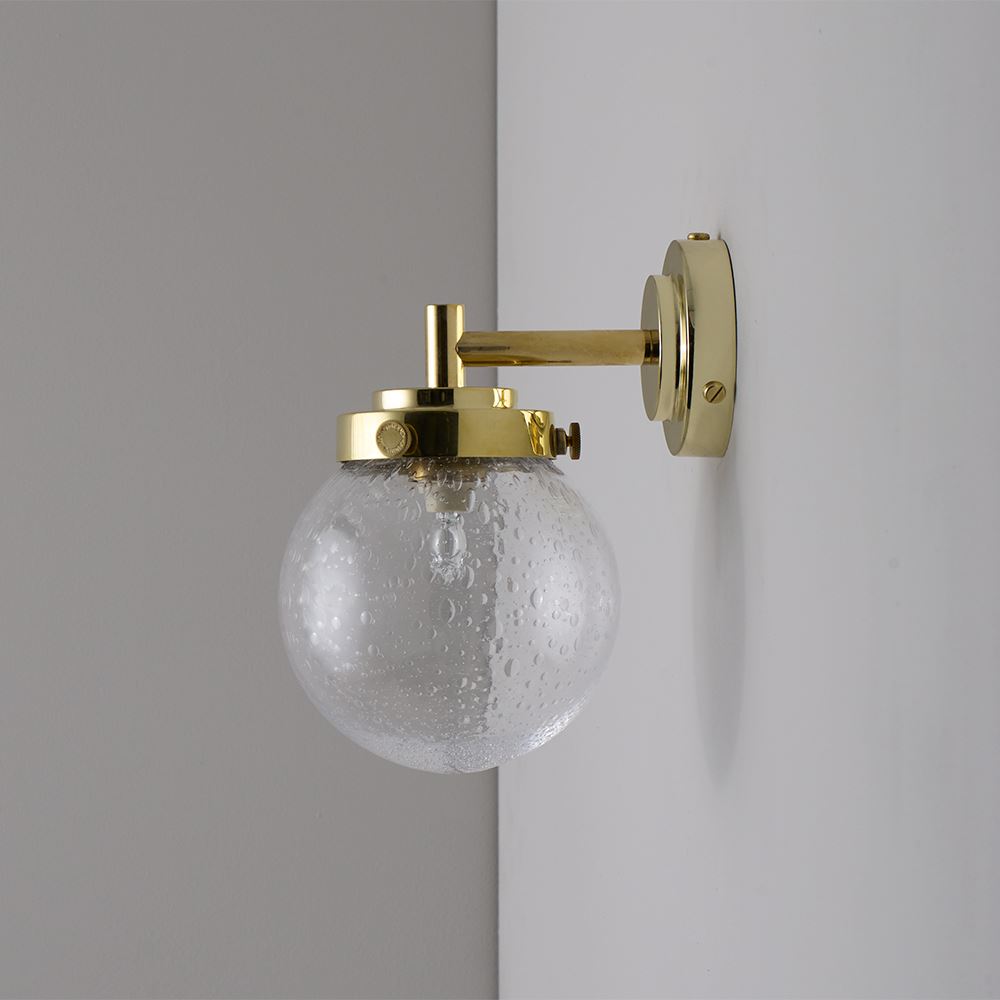 Original BTC Mini Globe Wall Light - Suitable For Bathrooms