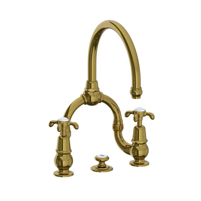 Lefroy Brooks La Chapelle Basin Bridge Mixer FH9000