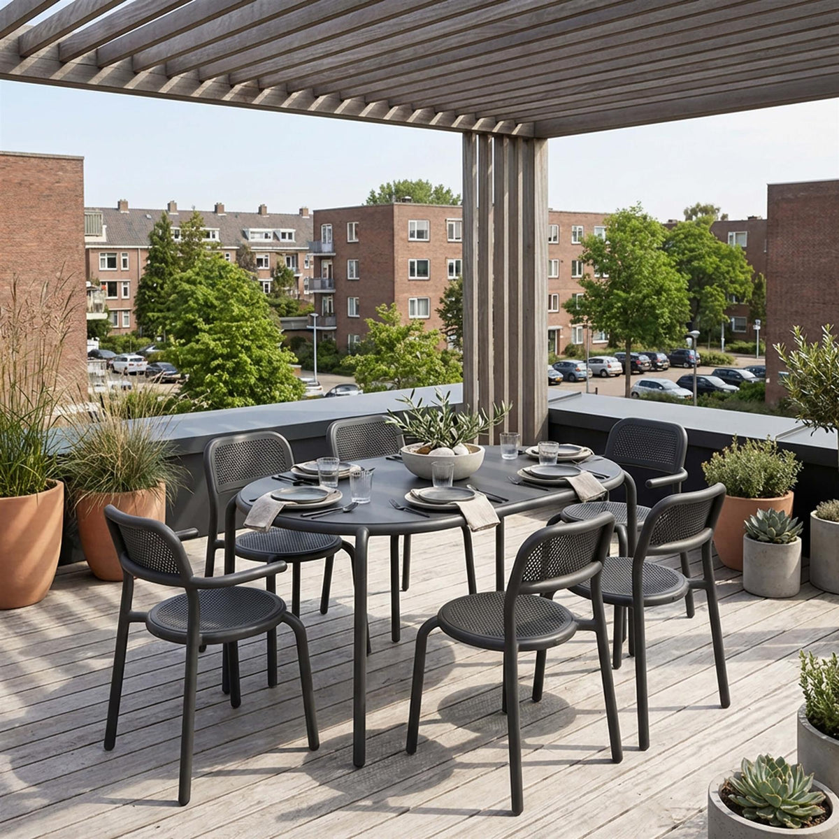 Fatboy Toni Outdoor Dining Set - Large - Curated by Holloways of Ludlow