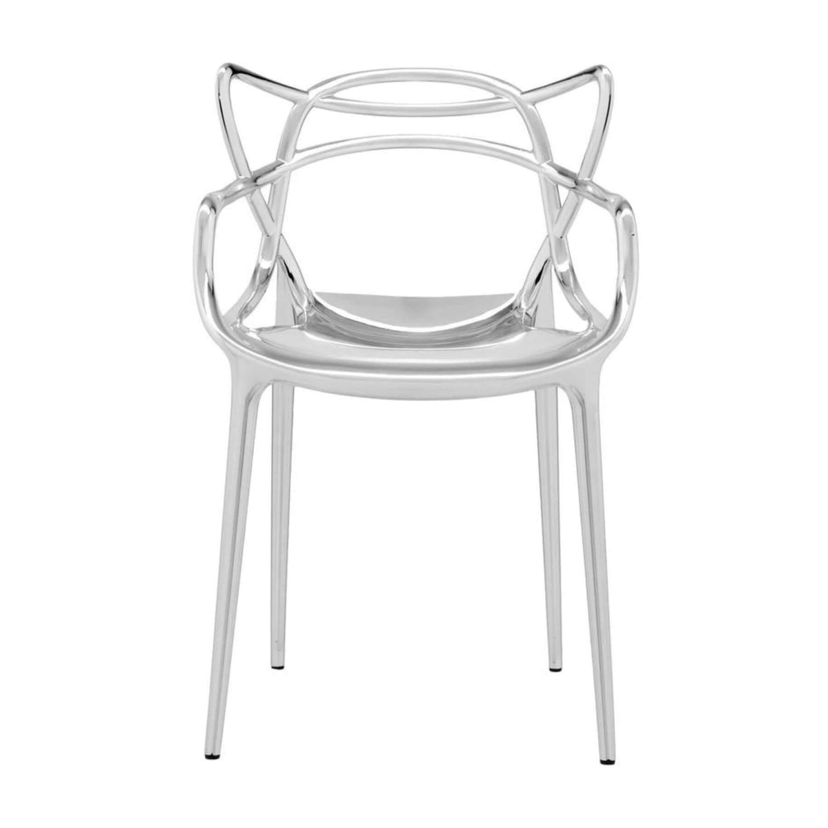 Kartell Masters Chair With Metalliclic Finish