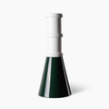 Bitossi Nathalie Du Pasquier - Bianco Matt, Verde Lucido Sculpture