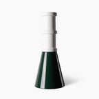 Bitossi Nathalie Du Pasquier - Bianco Matt, Verde Lucido Sculpture