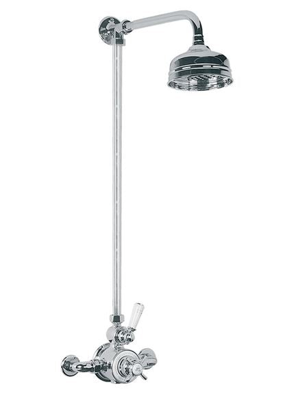 Lefroy Brooks Classic Thermostatic Valve with Riser & 5