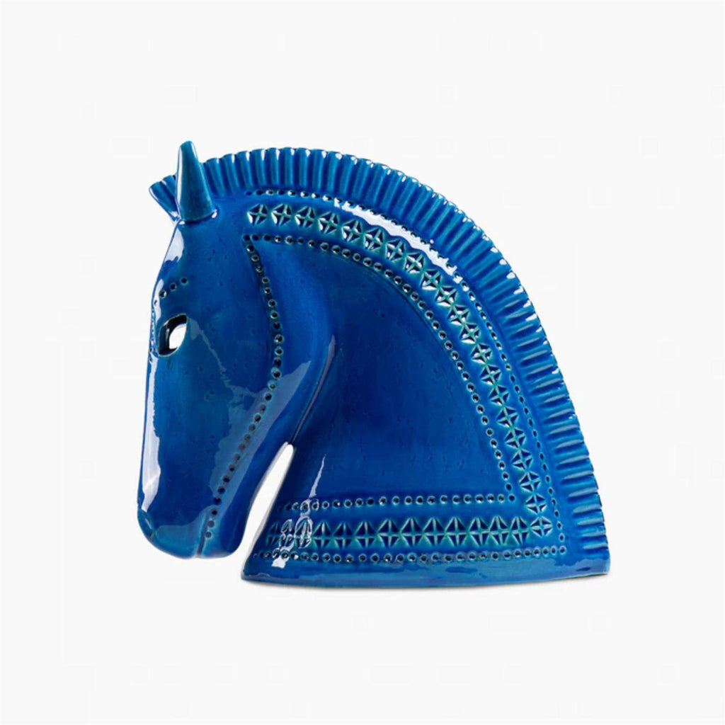 Bitossi Miniature Horse Head Figure