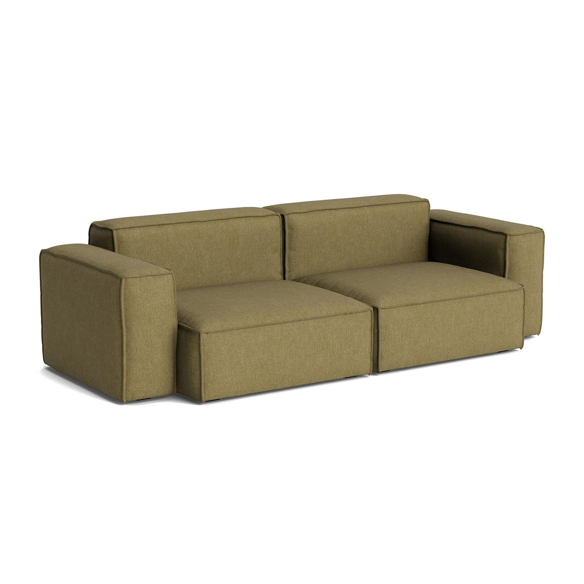 HAY Mags Soft 2+ Seater Sofa Low Armrest with Removable Cover Combination 1