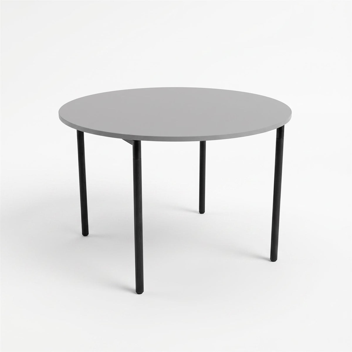 Andersen Furniture Tube Wood Round Folding Table