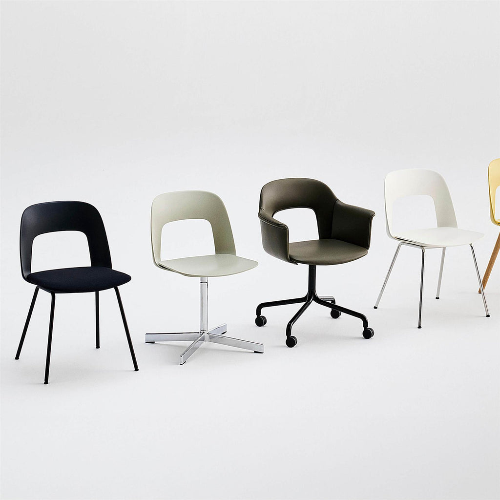 HAY Layout Chair 132 with 4 Star Swivel Base