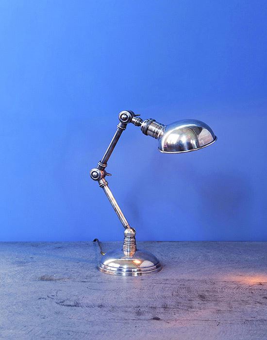 Outlet Chehoma Pewter Dome Table Lamp