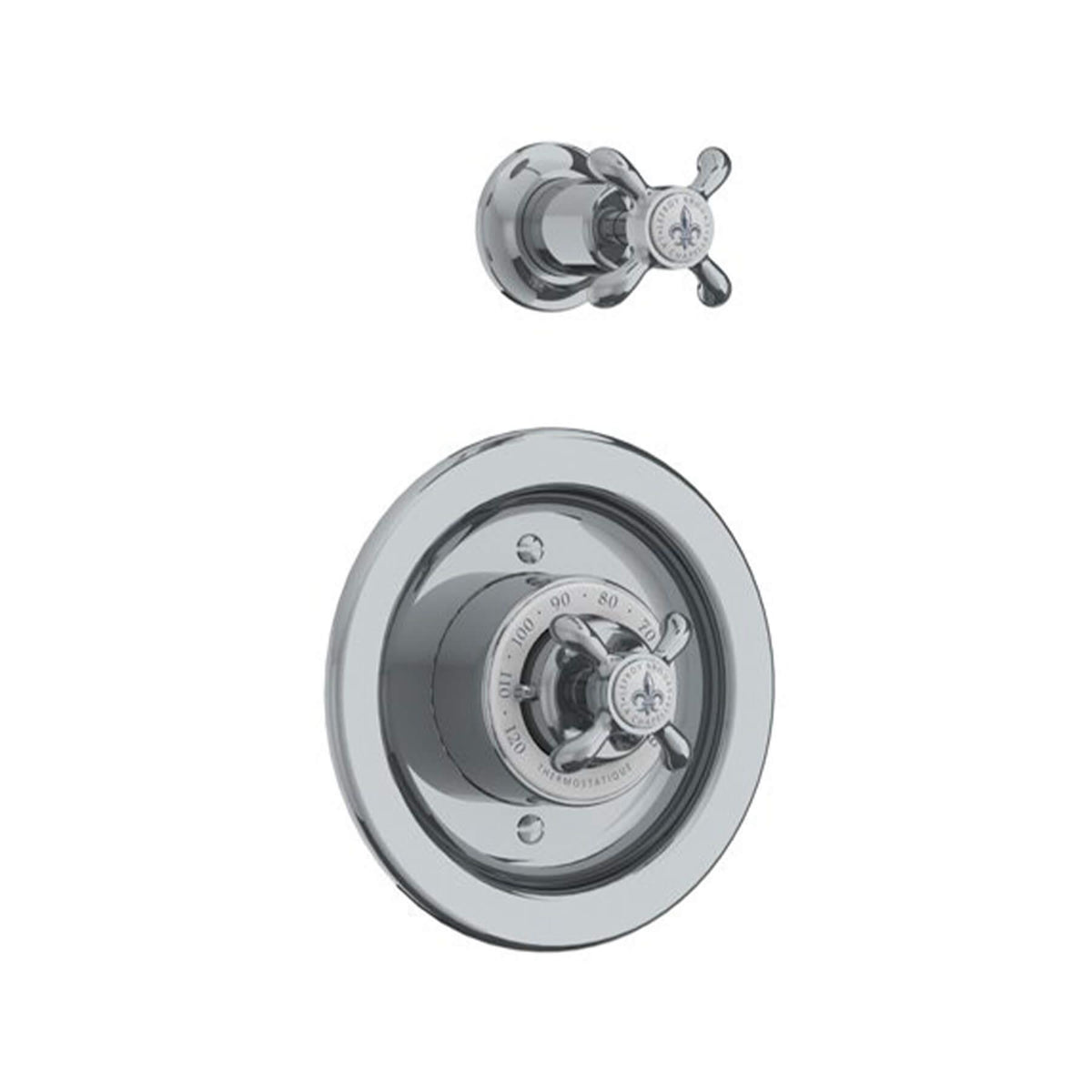 Lefroy Brooks La Chapelle Archipelago Thermostatic Valve  & Flow Control FR8801