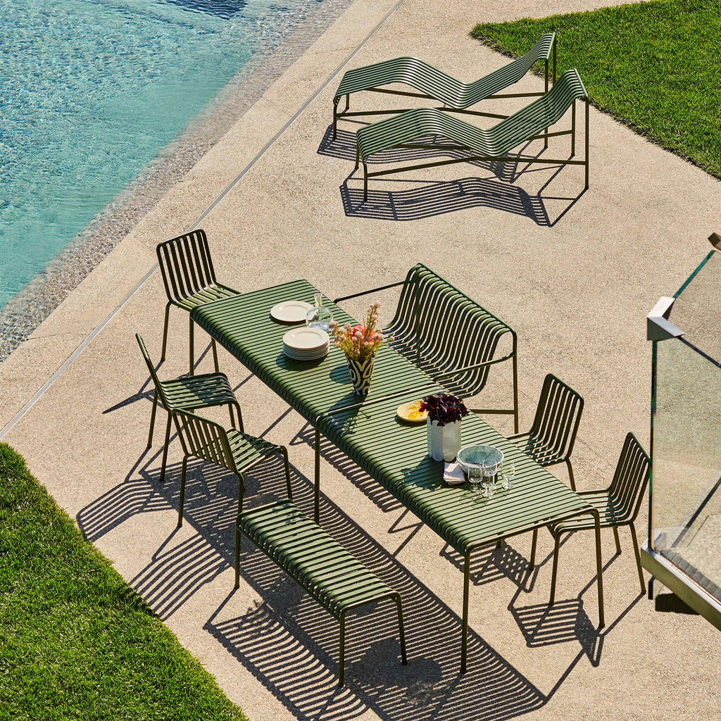 HAY Palissade Extended Garden Dining Tables