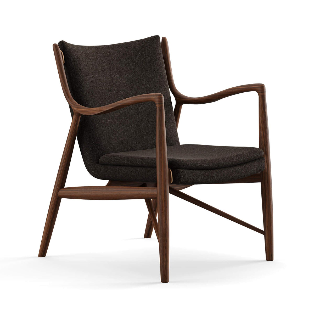 Finn Juhl The 45 Chair in Walnut
