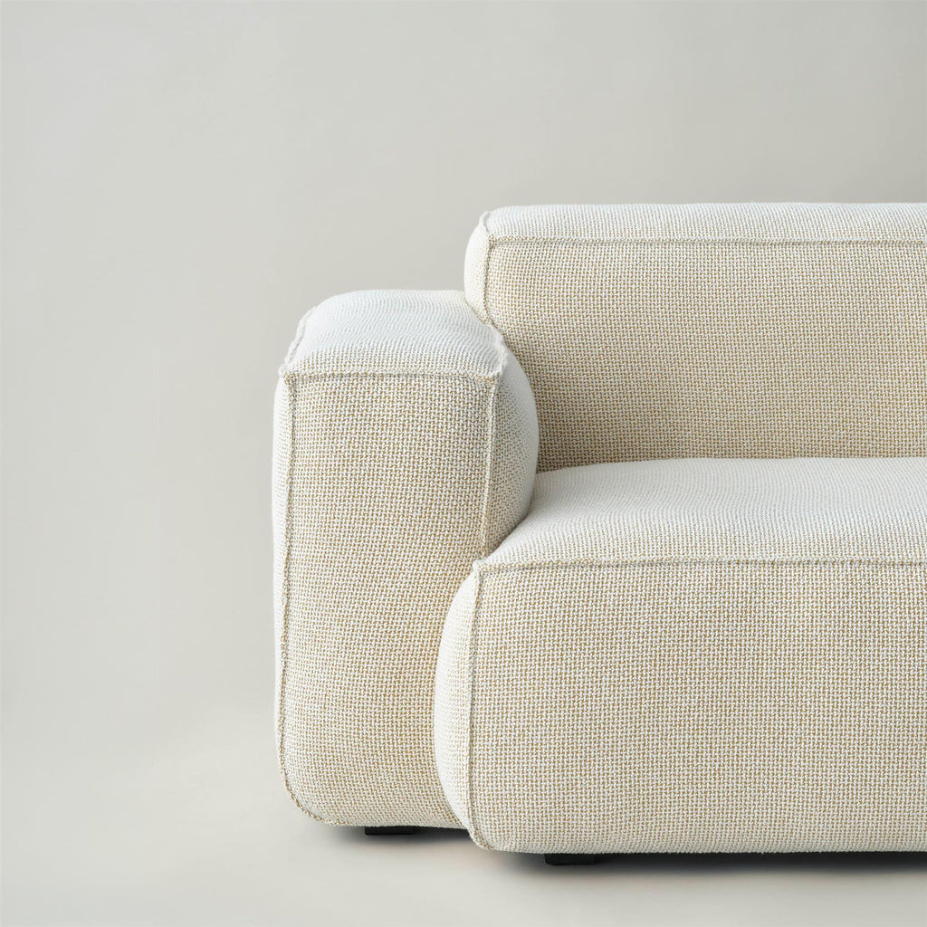 HAY Mags Soft 3+ Seater Sofa Low Armrest with Removable Cover Combination 4 Right