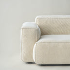 HAY Mags Soft 3+ Seater Sofa Low Armrest with Removable Cover Combination 4 Right