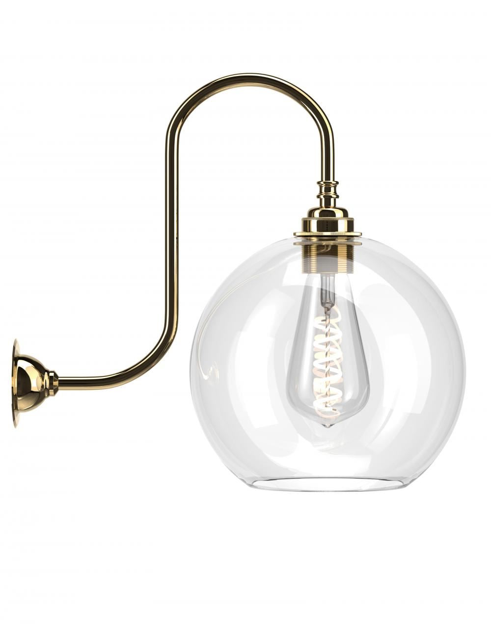 Fritz Fryer Hereford Swan Neck Wall Light