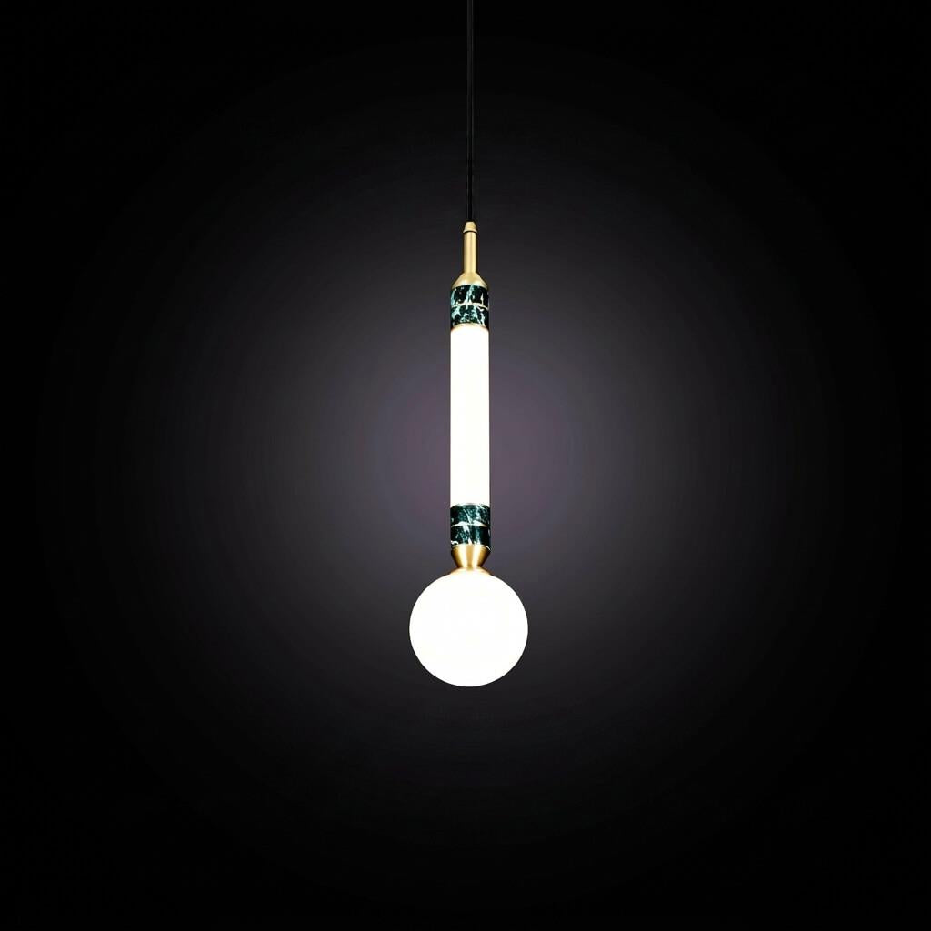 Marc Wood Greenstone Pendant Light
