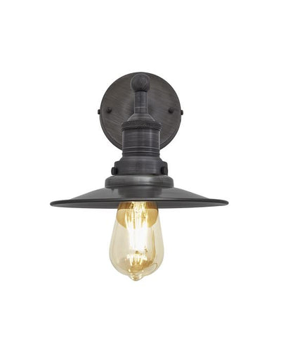 Industville Brooklyn Vintage Antique Sconce Wall Light - Flat