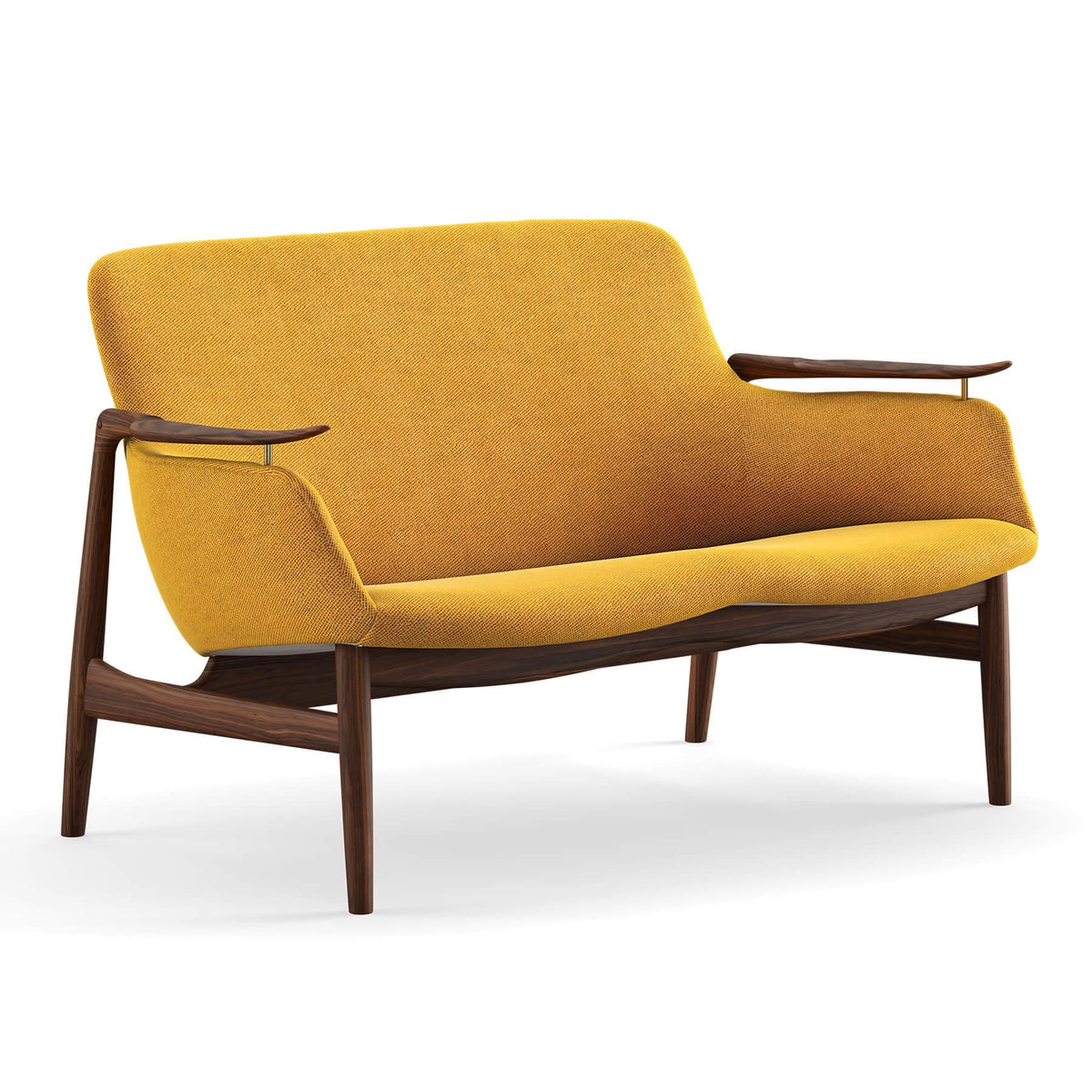 Finn Juhl The 53 Sofa in Walnut