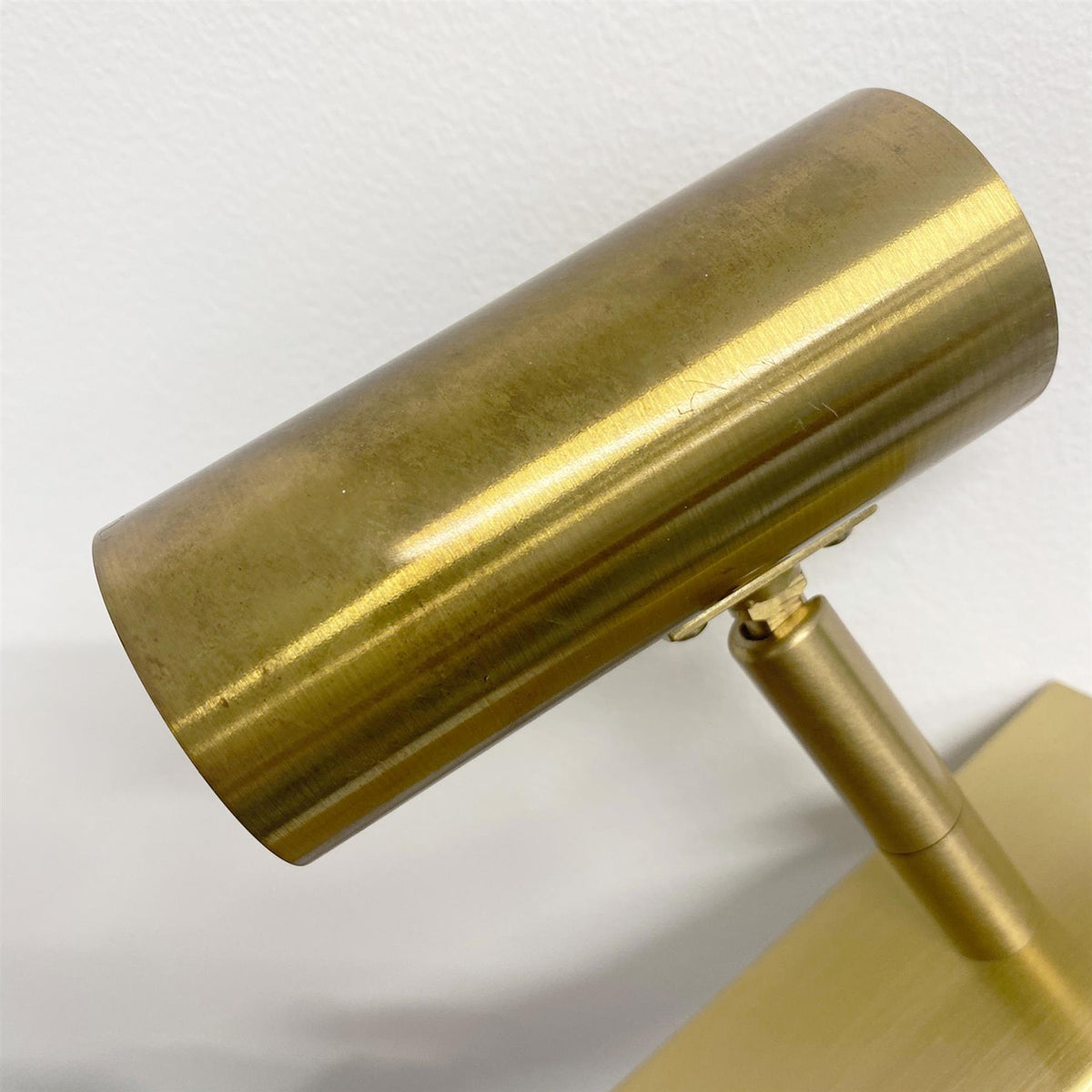 Ex-Display Puck double wall spot light - Brass