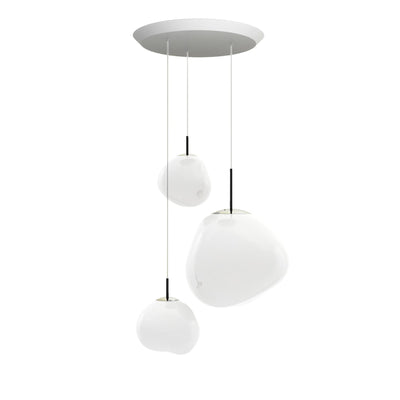 Tom Dixon Melt Trio System Round Cluster Pendant Light