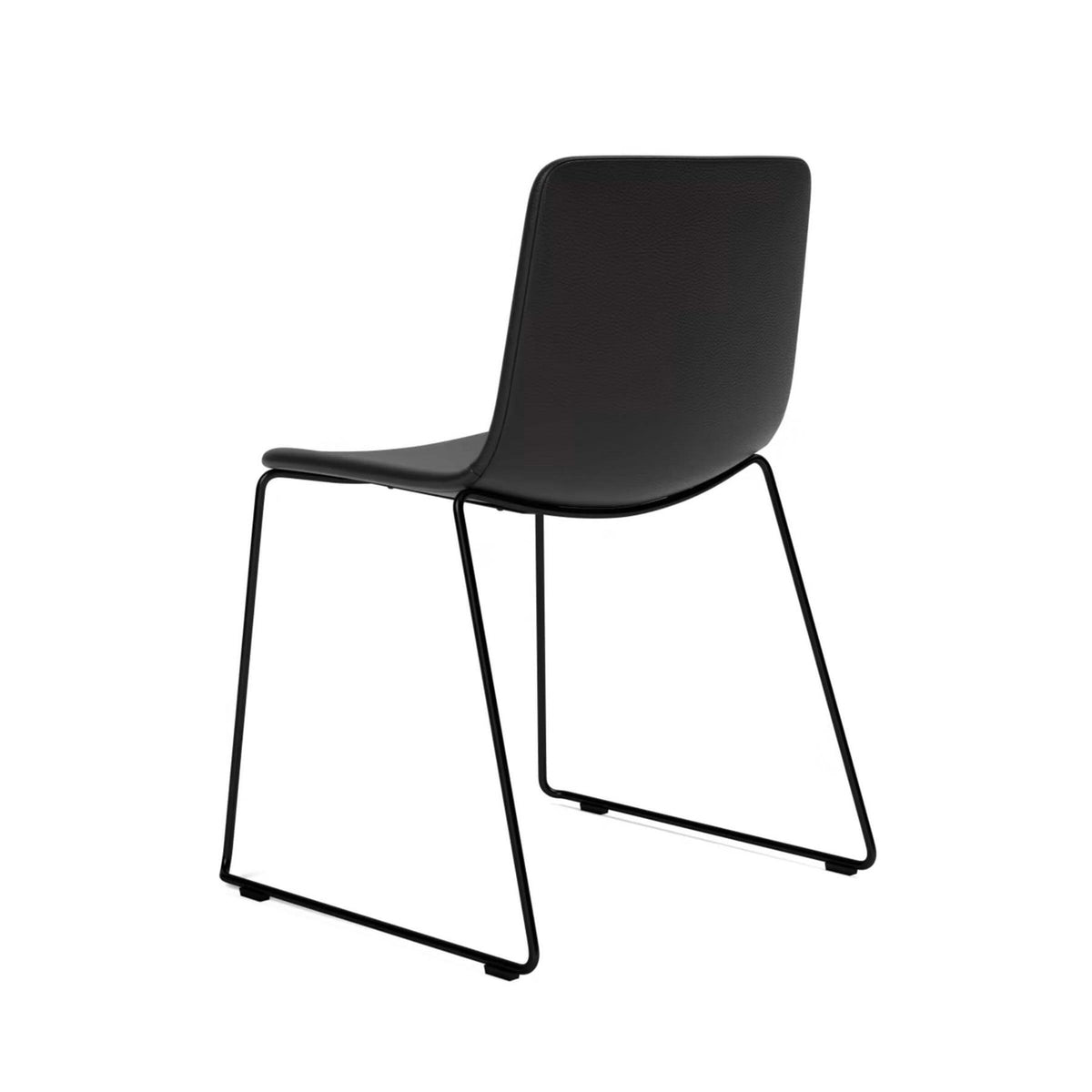 Fredericia Pato Sledge Chair, Fully Upholstered