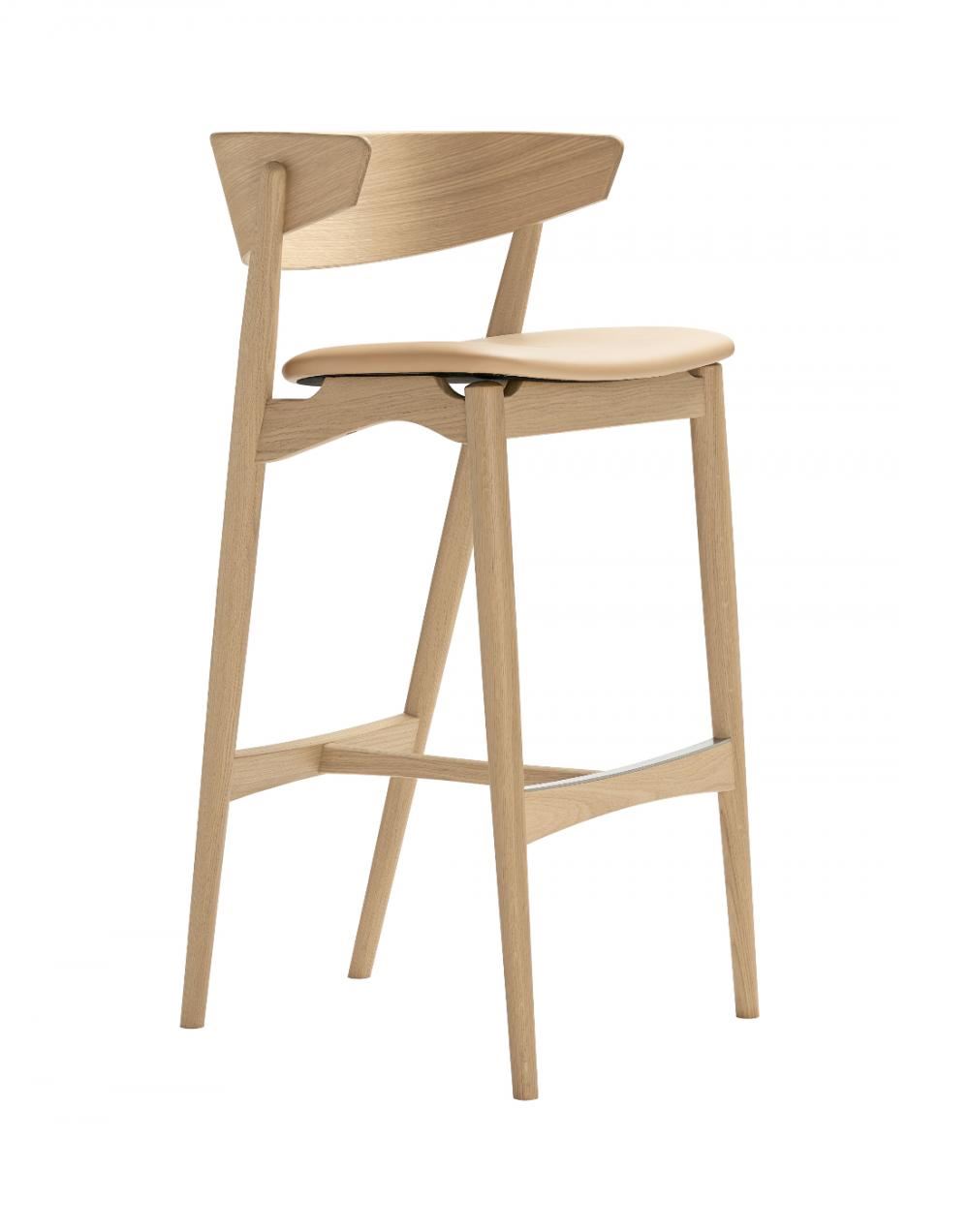 Sibast No 7 Stool with Back Rest