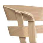 Design House Stockholm Wick Chair with 4 Star Swivel Wheel Base
