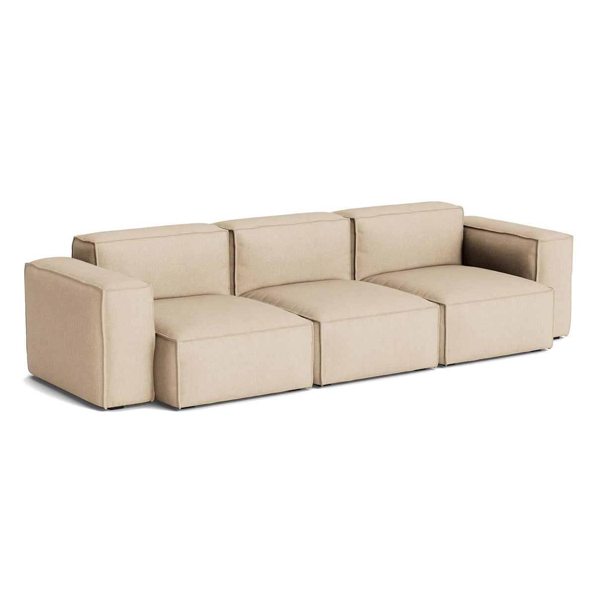 HAY Mags Soft 3+ Seater Sofa Low Armrest with Removable Cover Combination 1