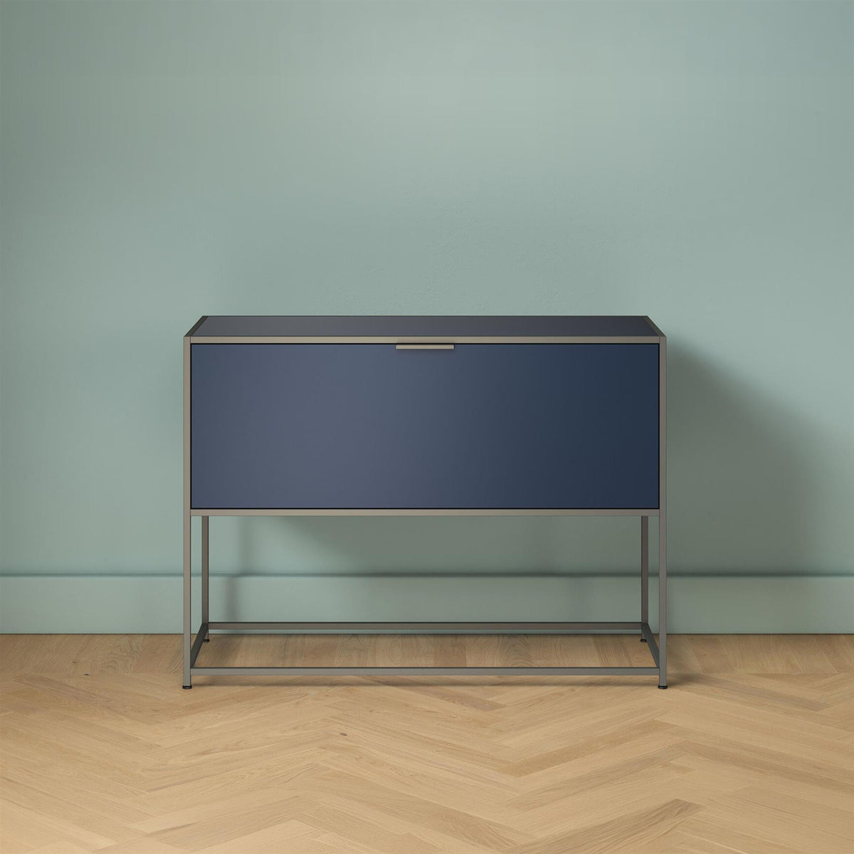 Ligne Roset Dita Console Table with 1 Drop Flap