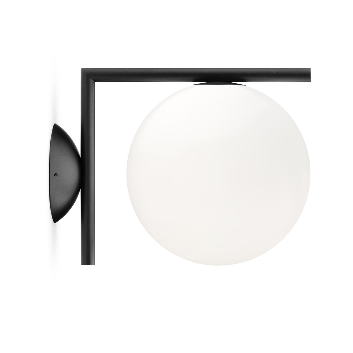Outlet Flos IC Wall & Ceiling Light - Small, Black