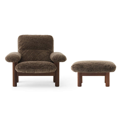 Audo Copenhagen Brasilia Lounge Chair & Ottoman