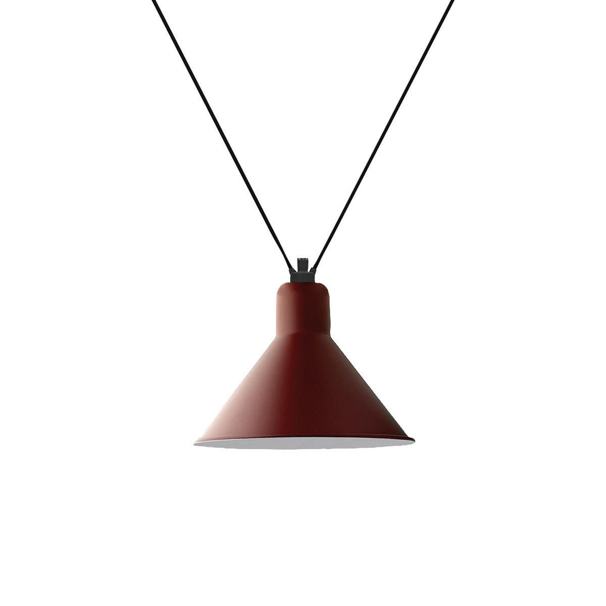 DCW Editions Les Acrobates De Gras Pendant 322 with Conical Shade