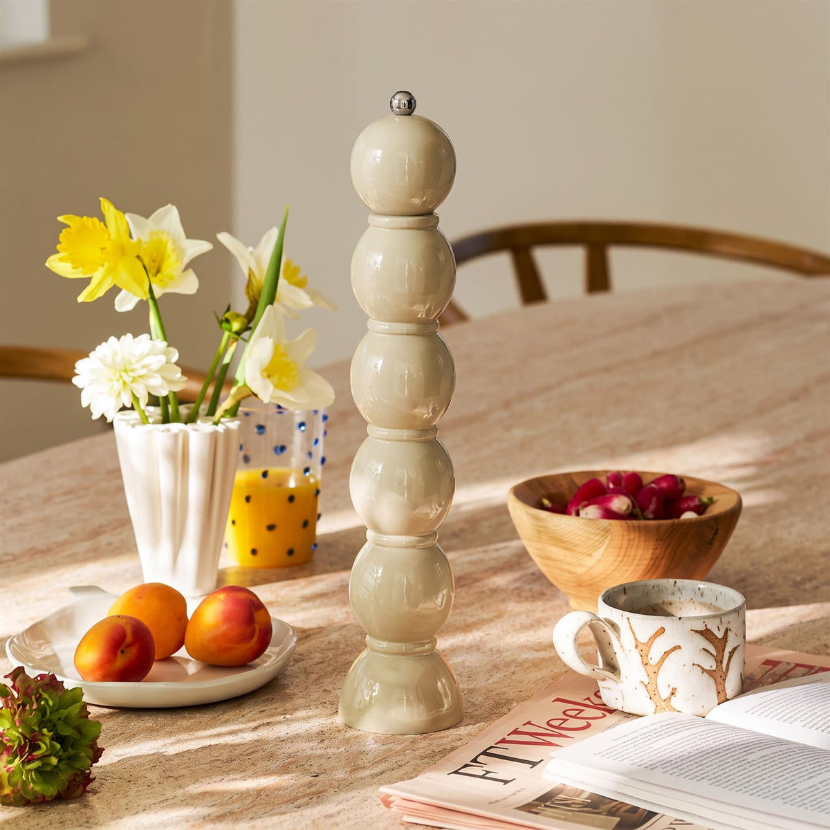 Addison Ross Bobbin Grande Salt & Pepper Mill | Holloways of Ludlow