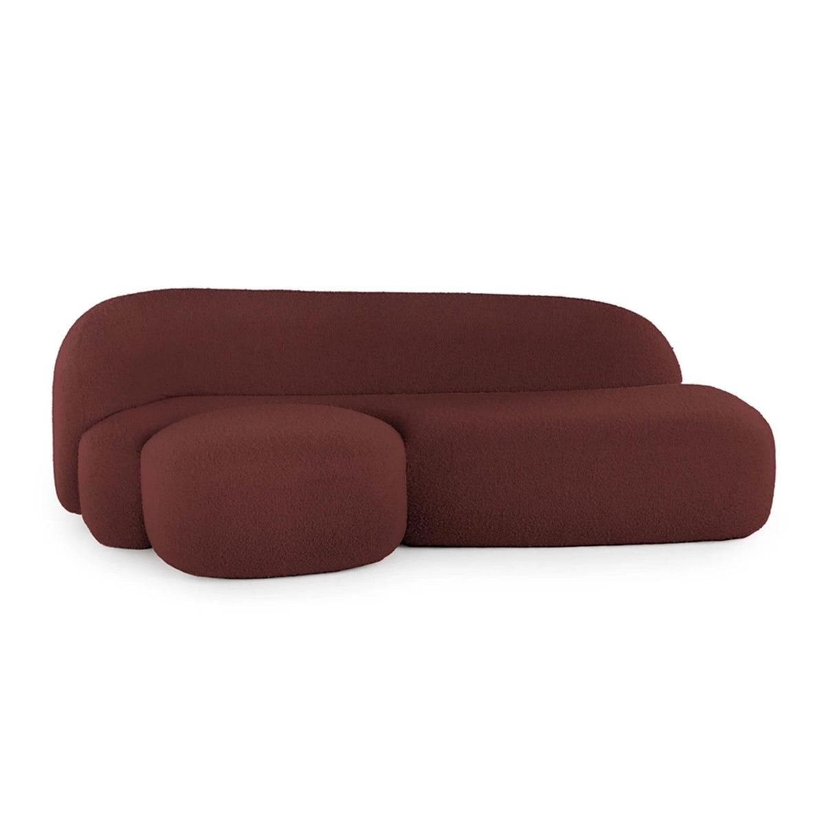 Kartell Aaland 3+ Seater Sofa Tissue Gorgone