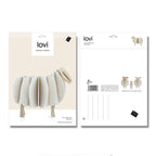 Lovi Wooden Sheep Decoration