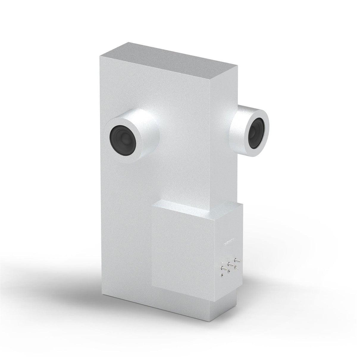 Transparent Brutalist Speaker