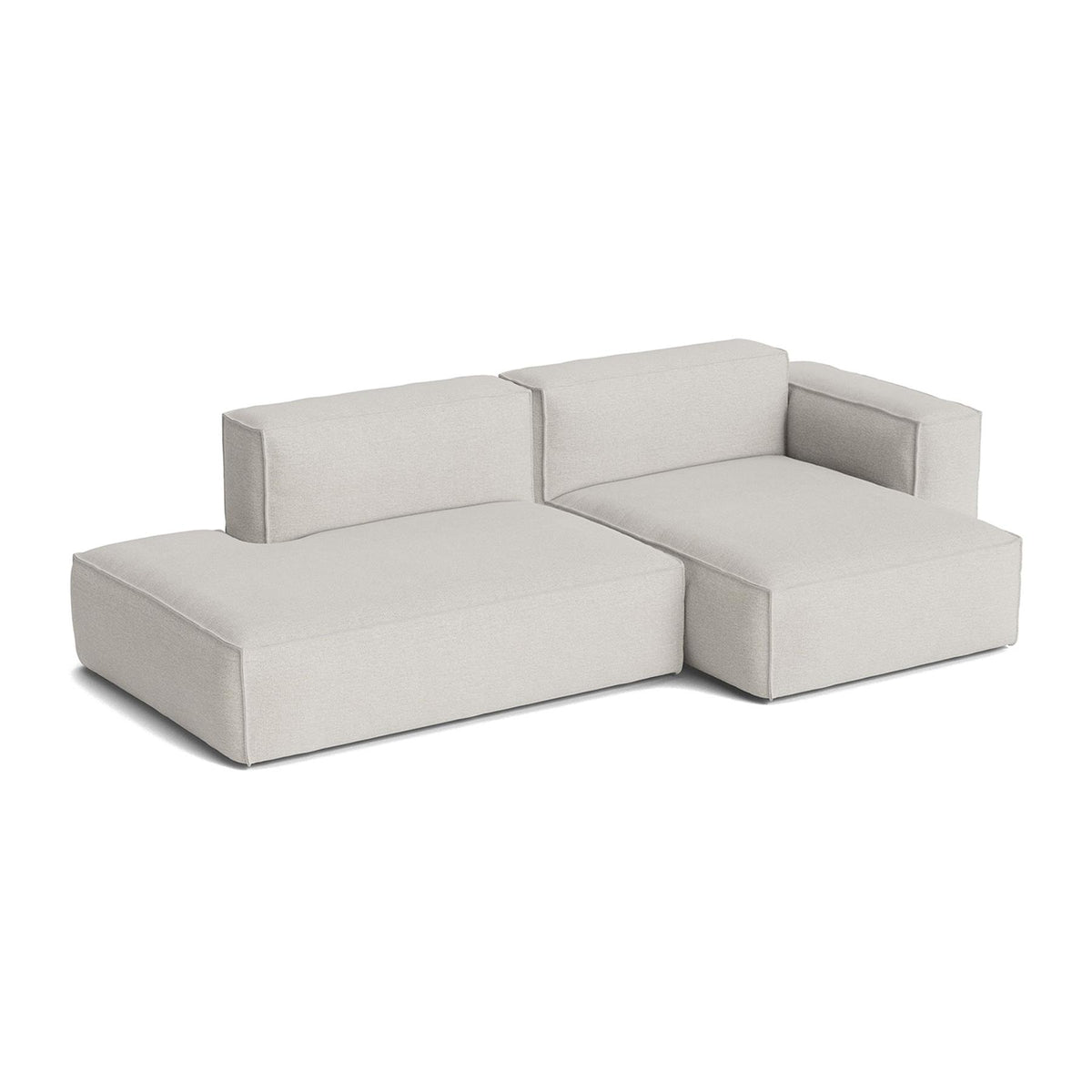 HAY Mags Soft 2+ Seater Sofa Low Armrest with Removable Cover Combination 3 Right