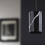 Terence Woodgate Solid Pendant Light, Cylinder