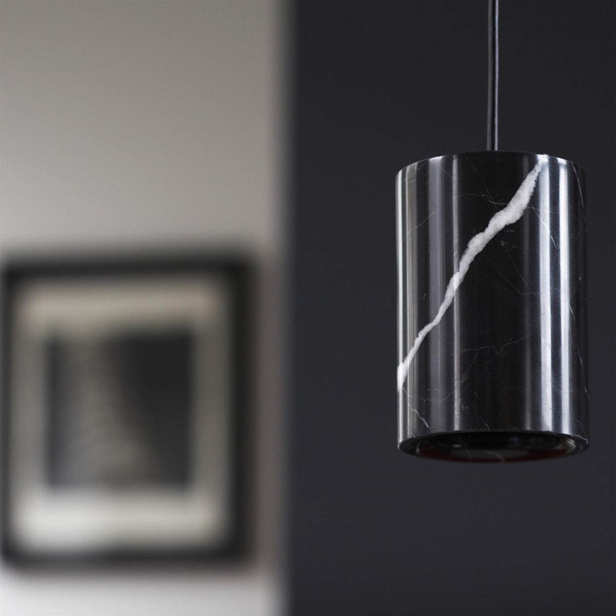 Terence Woodgate Solid Pendant Light, Cylinder