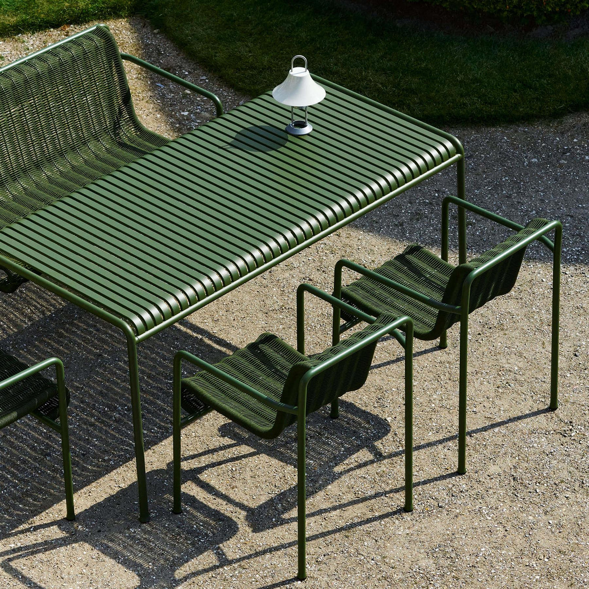 HAY Palissade Cord Garden Dining Armchair